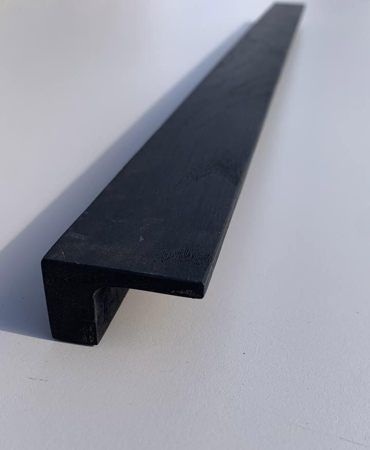 Меблева ручка з дерева 700 мм Lungo black - фото 2 Меблева ручка з дерева 700 мм Lungo black - фото 2