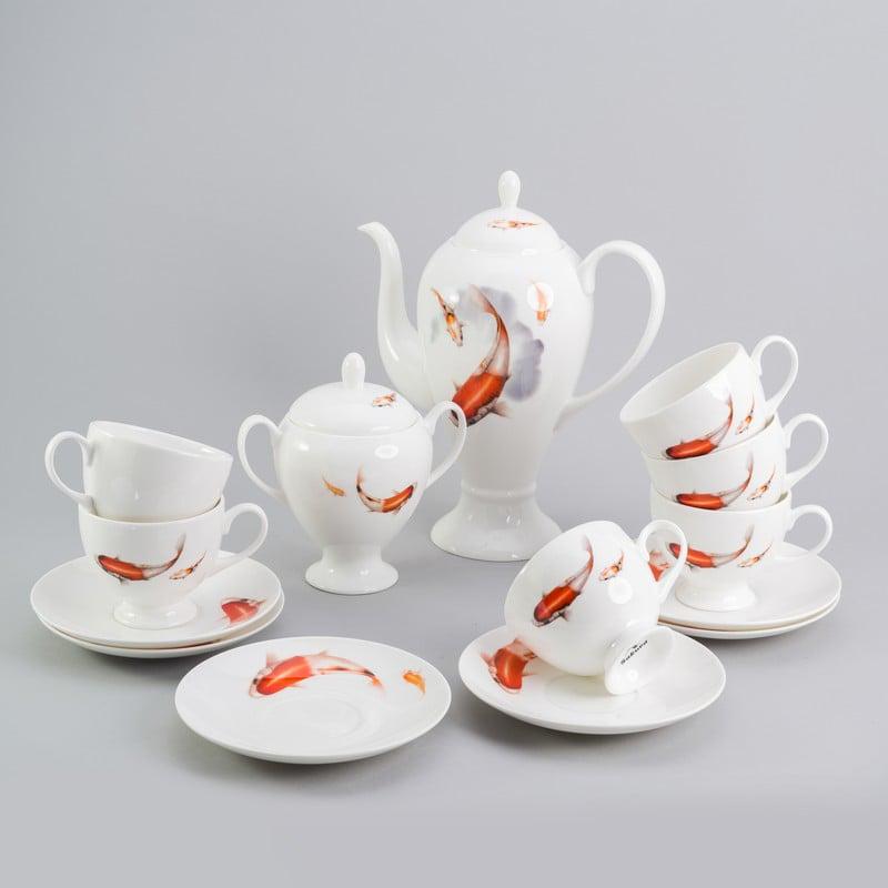 Сервиз чайный Sakura Fishes 14 пр. на 6 персон Сервиз чайный Sakura Fishes 14 пр. на 6 персон