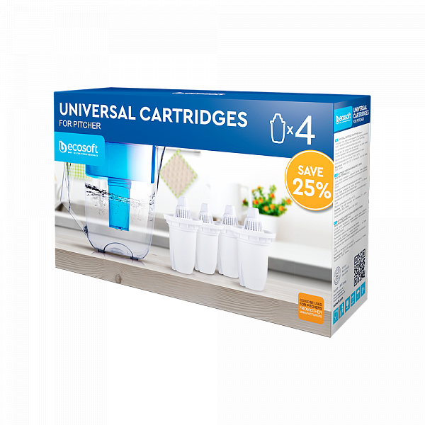 Картридж Ecosoft для фільтрів-глечиків універсальний (CRVKABECO1)