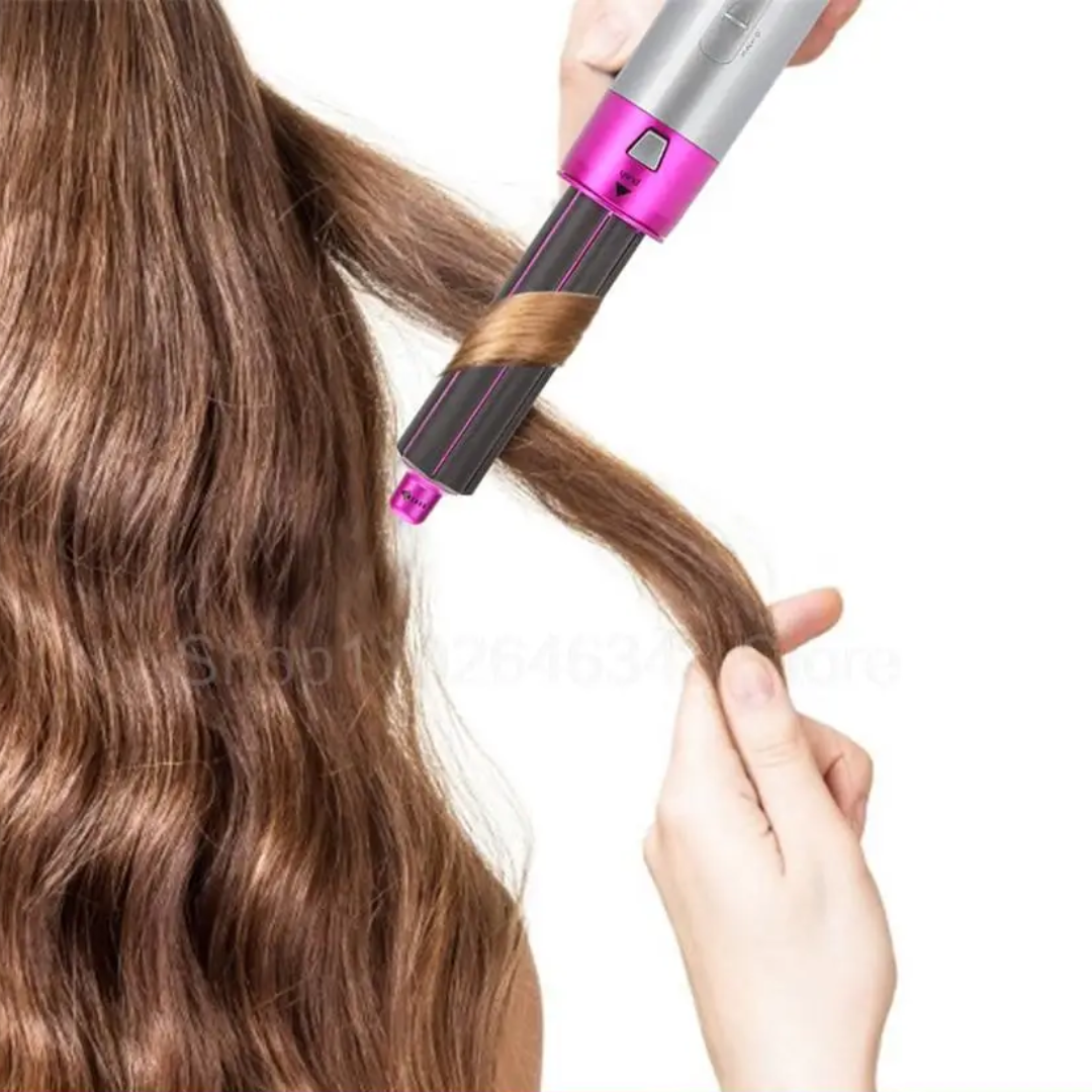 Стайлер фен для волосся HAIR BRUSH Styler Dayson з насадками для укладання волосся 5в1 - фото 5