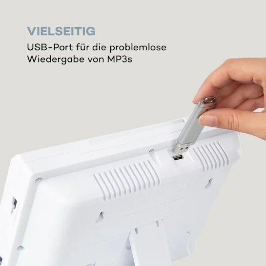 Стереосистема Auna Wallie Microsystem FM USB CD BT Aux - фото 9