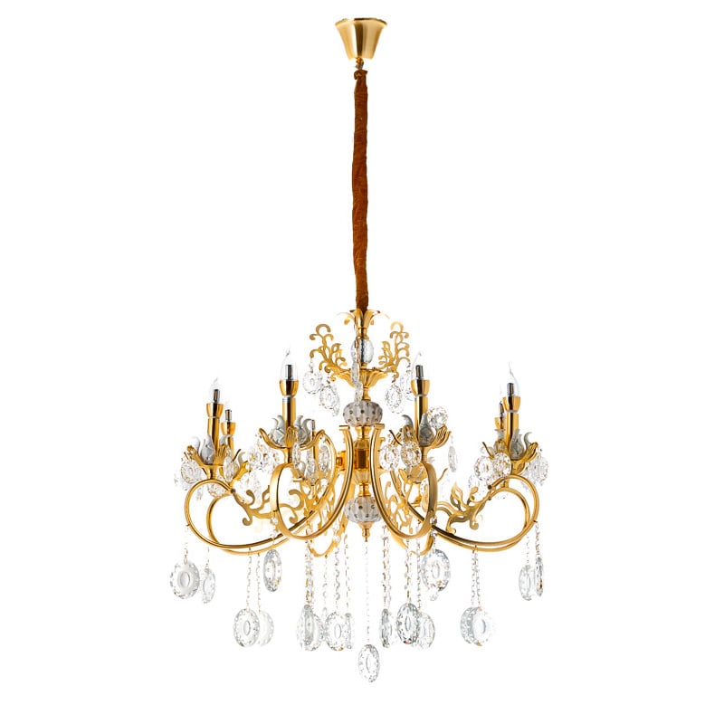 Люстра хрустальная Light House ES-15539/8 Золото