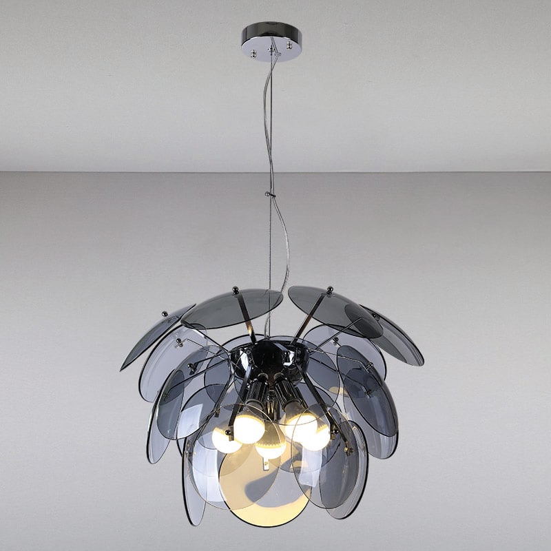 Люстра подвесная Light House LS-14004/5 CR BK Хром