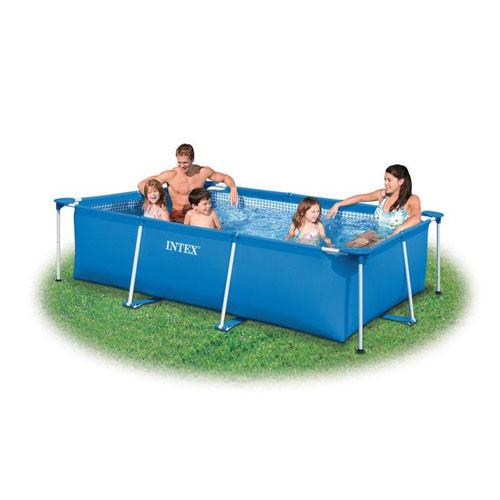 ᐉ Бассейн каркасный Rectangular Frame Pool Intex 28271/58980 260x160x65 ...