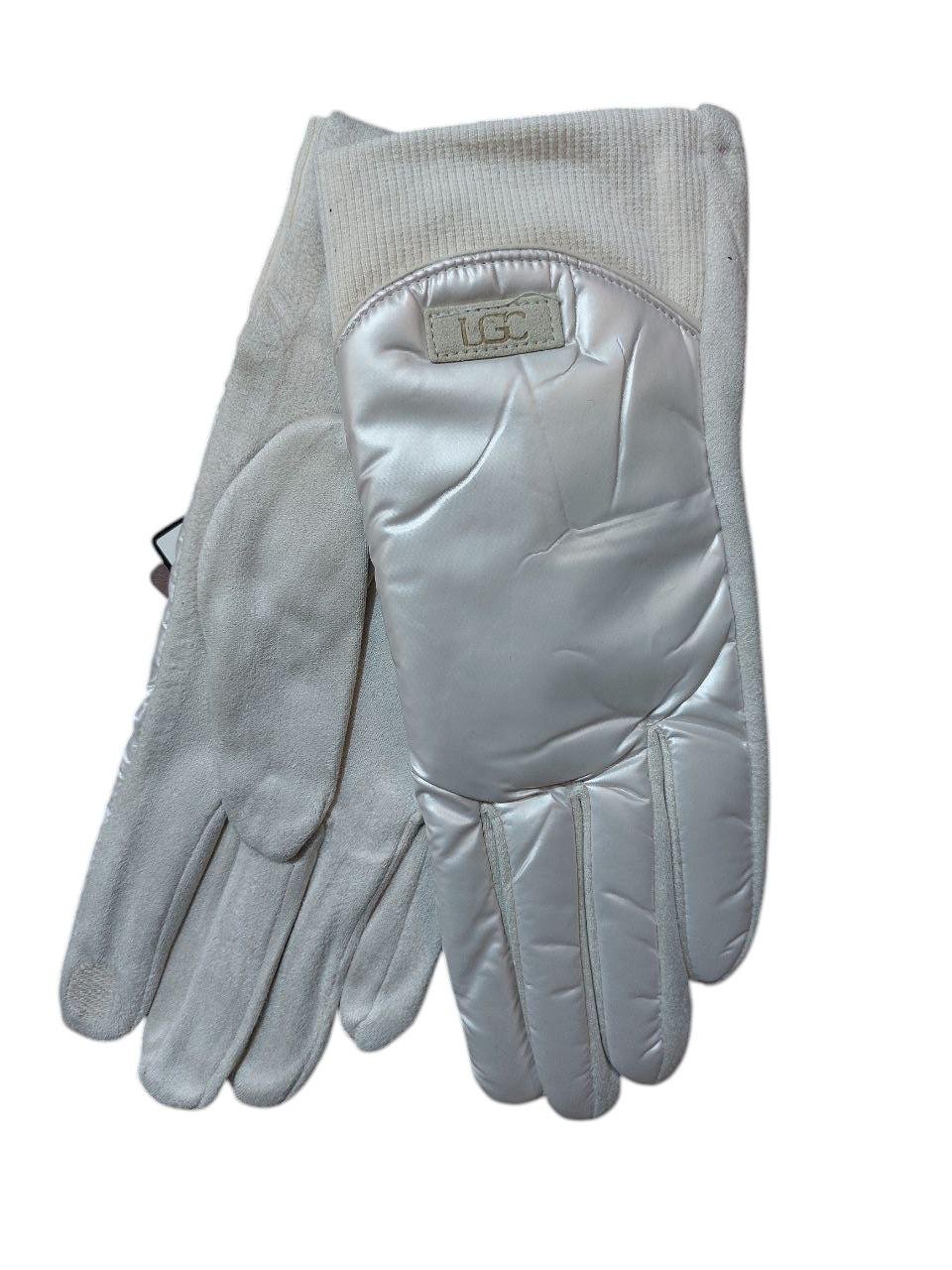 Перчатки сенсорные женские зима One size Молочный (456700/4) - фото 2 Перчатки сенсорные женские зима One size Молочный (456700/4) - фото 2