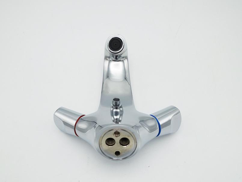 Смеситель для умывальника MILLZ MRS-02-X-008 кран-буксовый Хром (RS-MRS-02-X-008) - фото 5