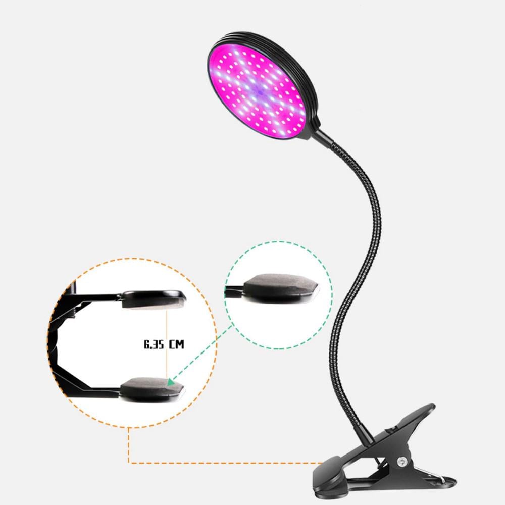 Фитолампа полного спектра для домашних растений с таймером - фото 4 Фитолампа полного спектра для домашних растений с таймером - фото 4