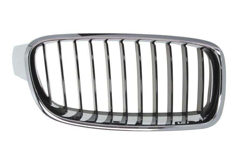 Решетка радиатора AVTM BMW 3-Series (F30/F31) 2012-2015 левая хром, черная без эмб 181422991