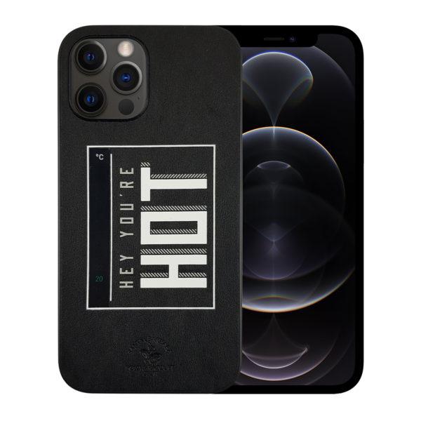 Чехол для iPhone 11 Pro Max Santa Barbara Polo Egan "Hot" с термометром Черный
