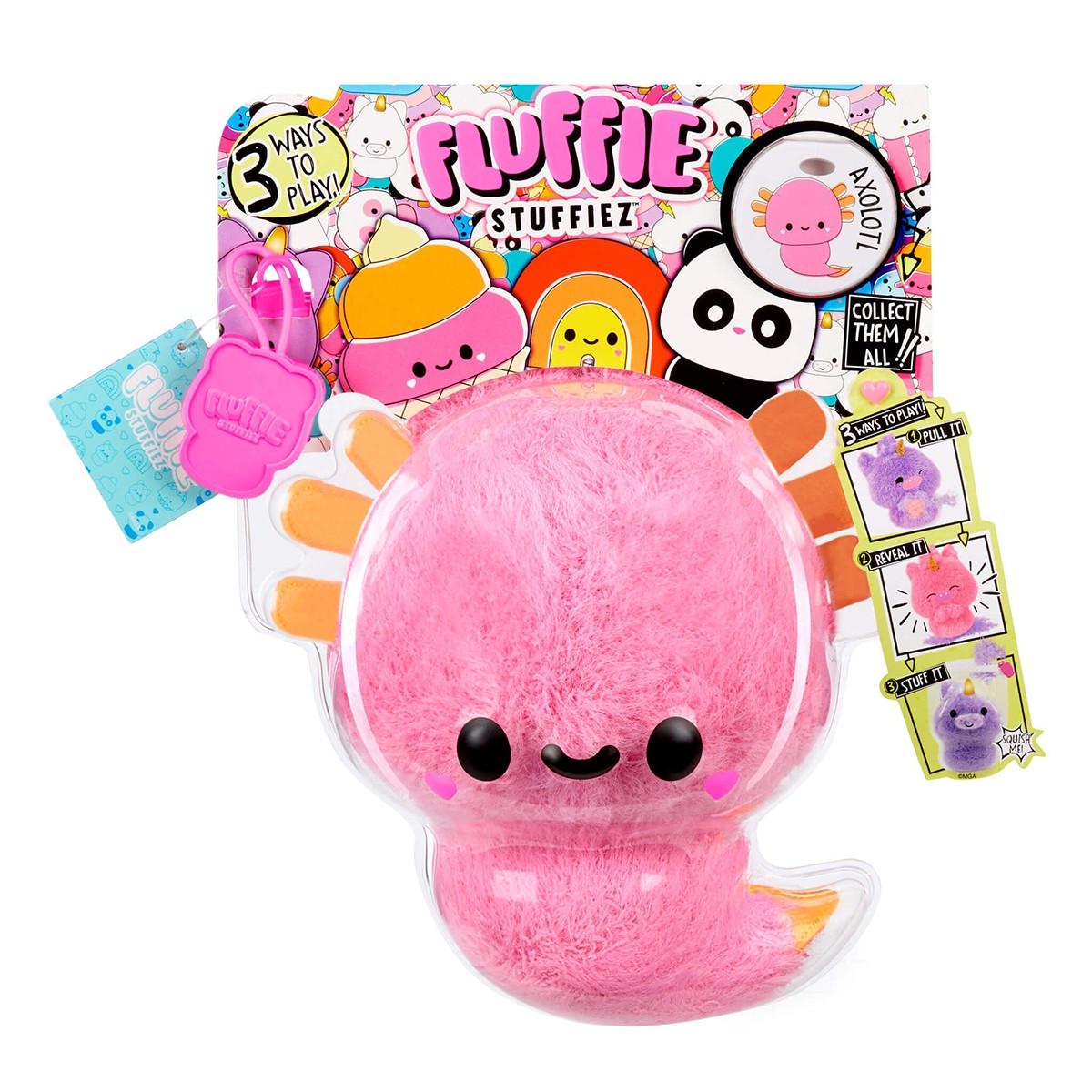 Мягкая игрушка-антистресс Fluffie Stuffiez Аксолотль (26433916)