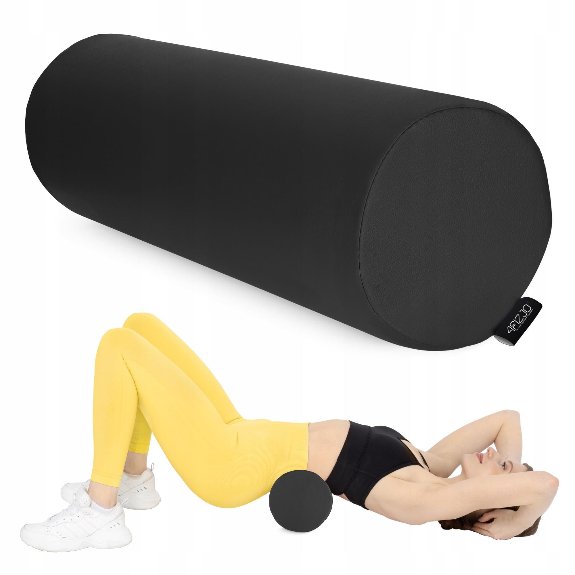 Валик для реабилитации и массажа 4FIZJO 60x20 см Black (P-5905973402972) Валик для реабилитации и массажа 4FIZJO 60x20 см Black (P-5905973402972)