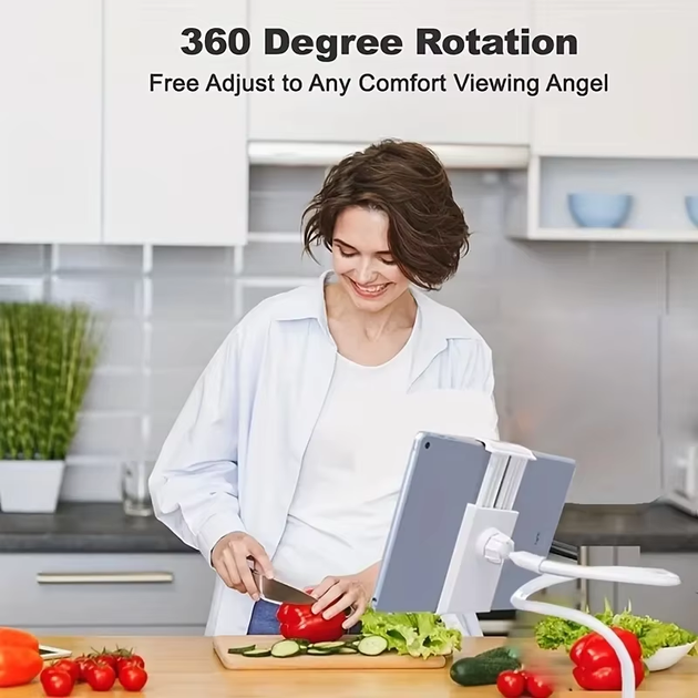 Гибкий держатель Clefers для телефонов и планшетов Xiaomi/iPhone/iPad (W57) - фото 5 Гибкий держатель Clefers для телефонов и планшетов Xiaomi/iPhone/iPad (W57) - фото 5