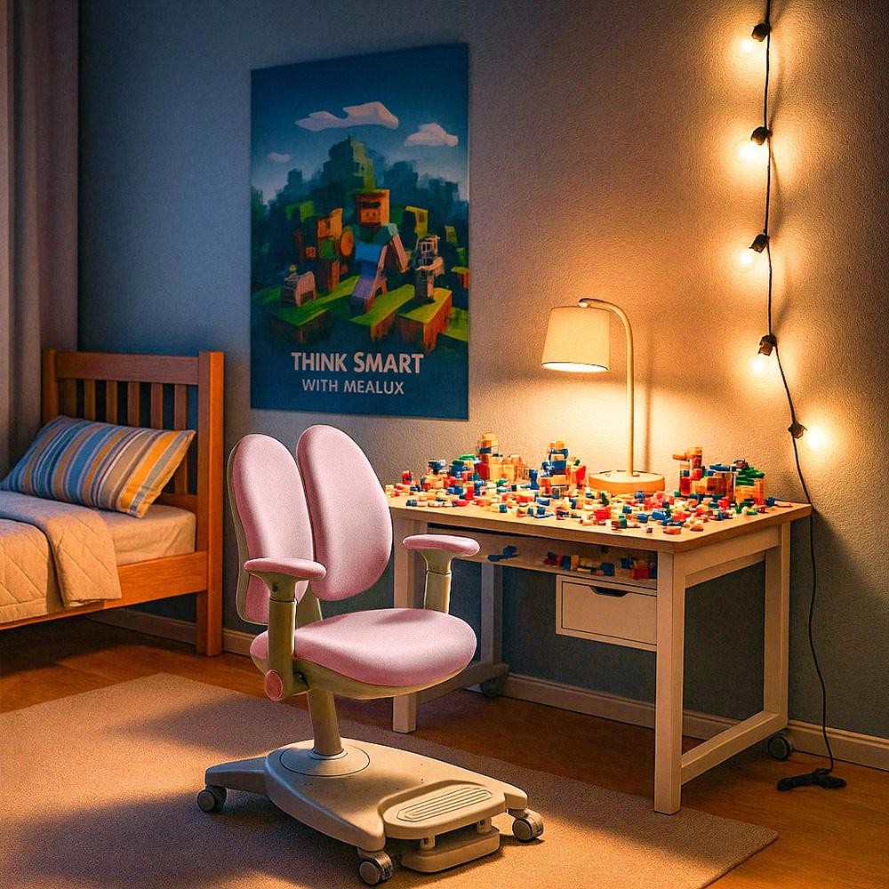 Крісло дитяче Mealux Supra Duo Plus Рожевий (Y-116 KP) - фото 2 Крісло дитяче Mealux Supra Duo Plus Рожевий (Y-116 KP) - фото 2