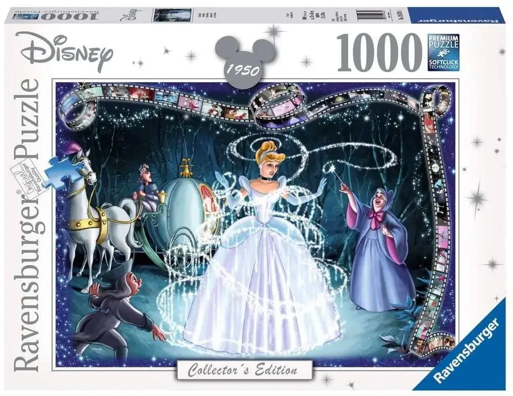 Пазл Золушка Ravensburger Disney Collector's Edition Cinderella 1000 шт. (1819735293) Пазл Золушка Ravensburger Disney Collector's Edition Cinderella 1000 шт. (1819735293)
