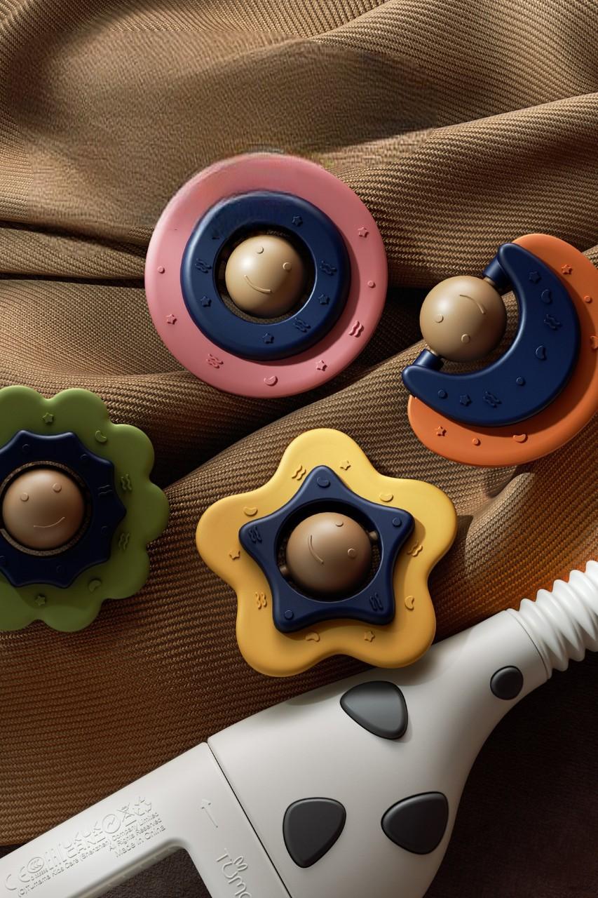 Мобіль музичний на ліжечко Tumama Жираф з пультом управління Білий - фото 8