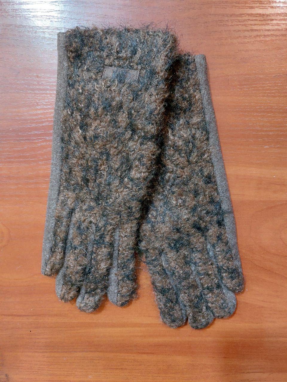 Перчатки сенсорные женские теплые One size Коричневый (456900/4) - фото 3 Перчатки сенсорные женские теплые One size Коричневый (456900/4) - фото 3