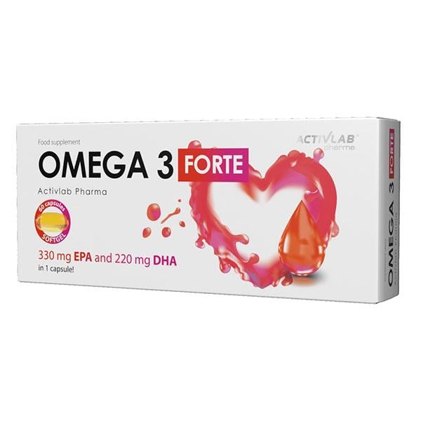 Омега для спорту Activlab Pharma Omega 3 Forte 60 капс. (000025195)