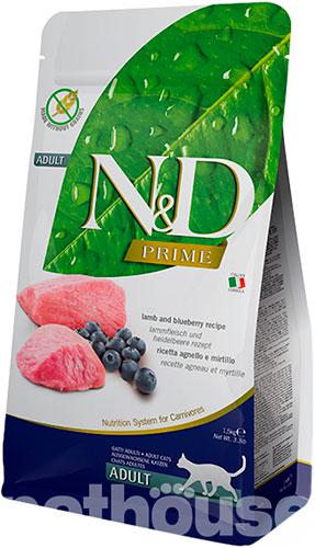 Корм сухой для кошек Farmina N&D Grain Free PRIME LAMB&BLUEBERRY 5 кг (156420) Корм сухой для кошек Farmina N&D Grain Free PRIME LAMB&BLUEBERRY 5 кг (156420)