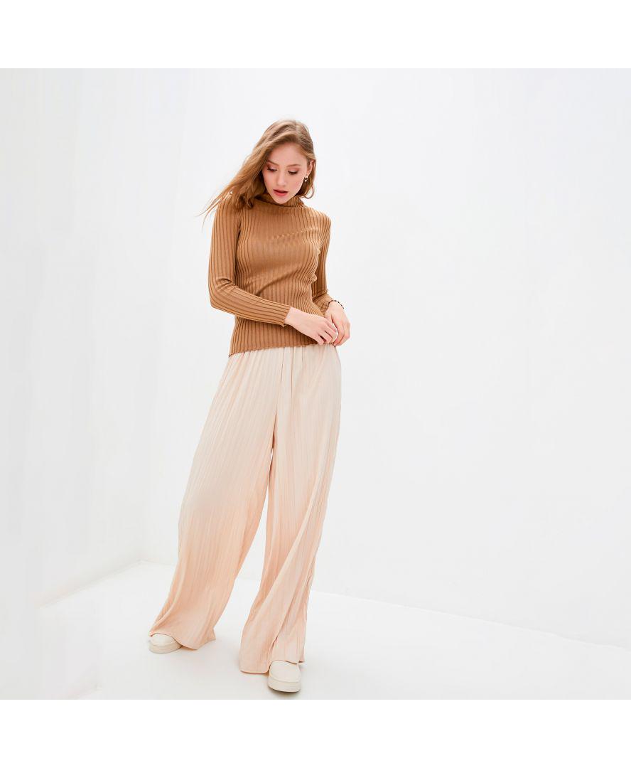 Жiночий гольф KELLY S/M Карамель (021319) - фото 2