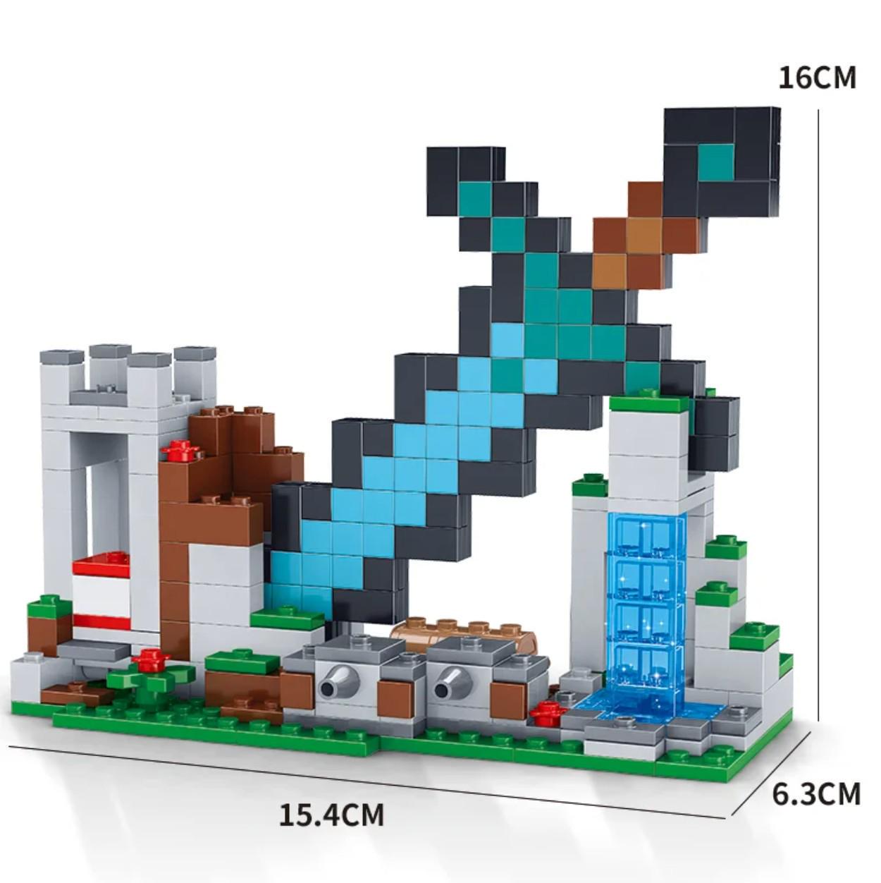 Конструктор Меч у скелі 359 деталей (AA8003) - фото 2 Конструктор Меч у скелі 359 деталей (AA8003) - фото 2