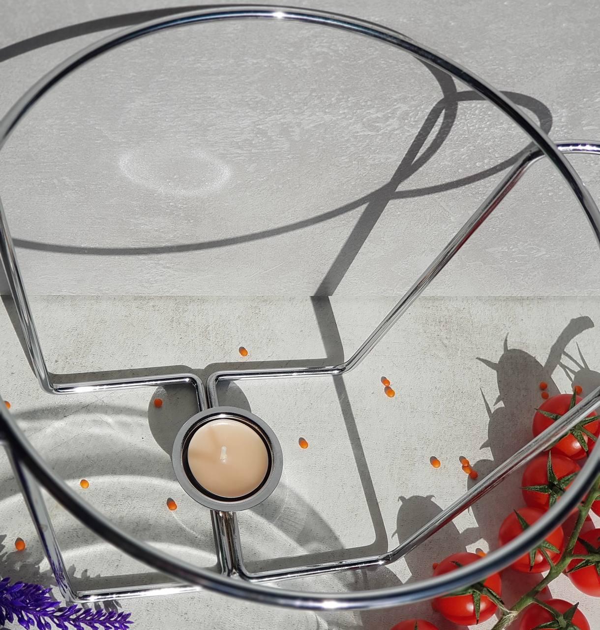 Марміт настільний зі скляною ємністю з підігрівом на підставці 4 л (EB-1445) - фото 5