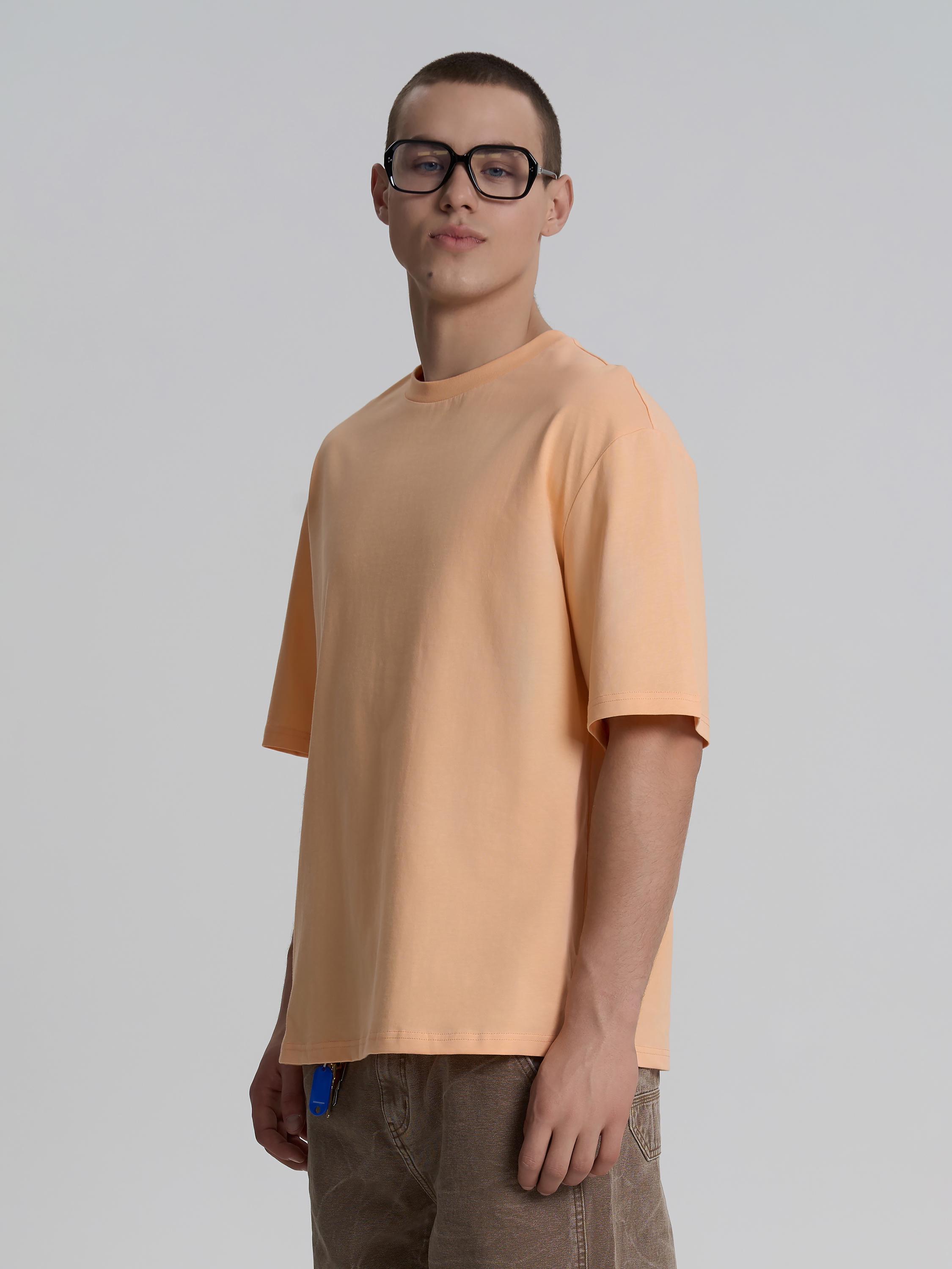 Футболка мужская ROZA 230926 L Персиковый (4824005722295) - фото 5 Футболка мужская ROZA 230926 L Персиковый (4824005722295) - фото 5