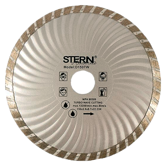 Диск алмазный турбо Stern 180 мм (54214) - фото 2 Диск алмазный турбо Stern 180 мм (54214) - фото 2