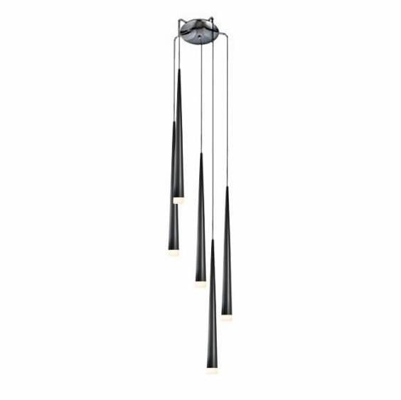 Світильник підвісний Azzardo Stylo Md 1220A 5 Black (AZ0119)