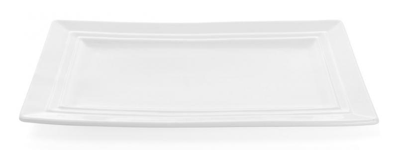 Набор прямоугольных тарелок White City 25х15 см 6 шт. Белый (BD-988-121) Набор прямоугольных тарелок White City 25х15 см 6 шт. Белый (BD-988-121)