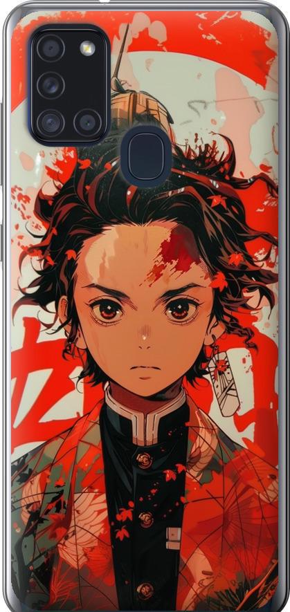 Чохол на Samsung Galaxy A21s A217F Тандзиро Камадо (6131t-1943-42517)