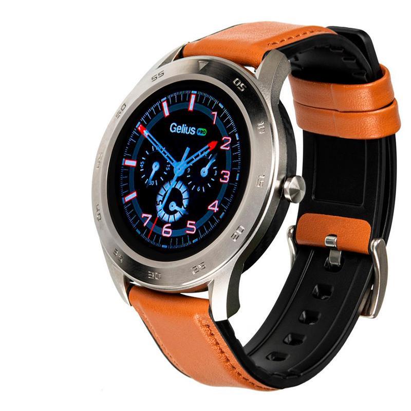 Часы смарт Gelius Pro GP-L3 Urban Wave 2020 IP68 Silver/Brown