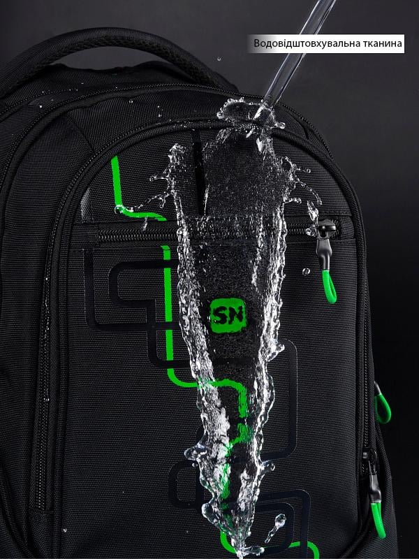 Рюкзак для подростка SkyName ортопедический с портом USB Черный (90-140G) - фото 8