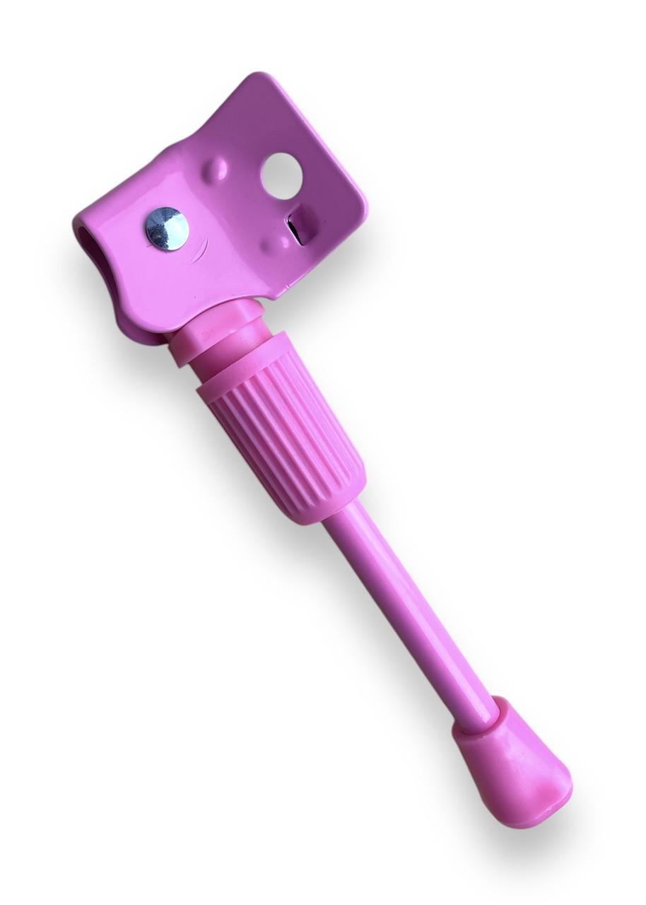 Підніжка на дитячий велосипед на колесо 16" Рожевий - фото 3 Підніжка на дитячий велосипед на колесо 16" Рожевий - фото 3