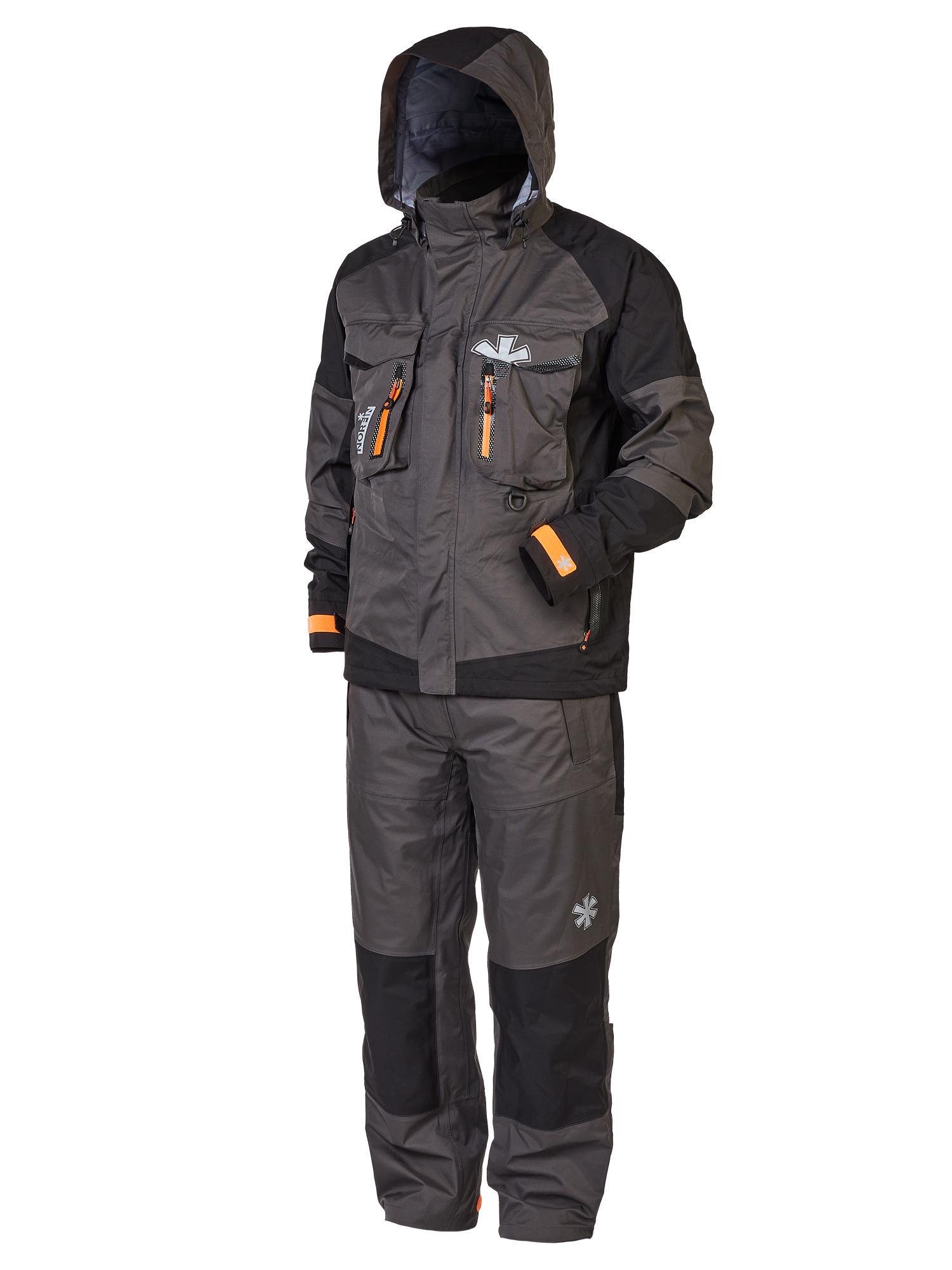 Костюм демисизонный мембранный Norfin PRO DRY 3 -5°C S Gray