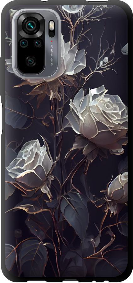 Чехол на Xiaomi Redmi Note 10 Розы 2 (5550b-2277-42517)