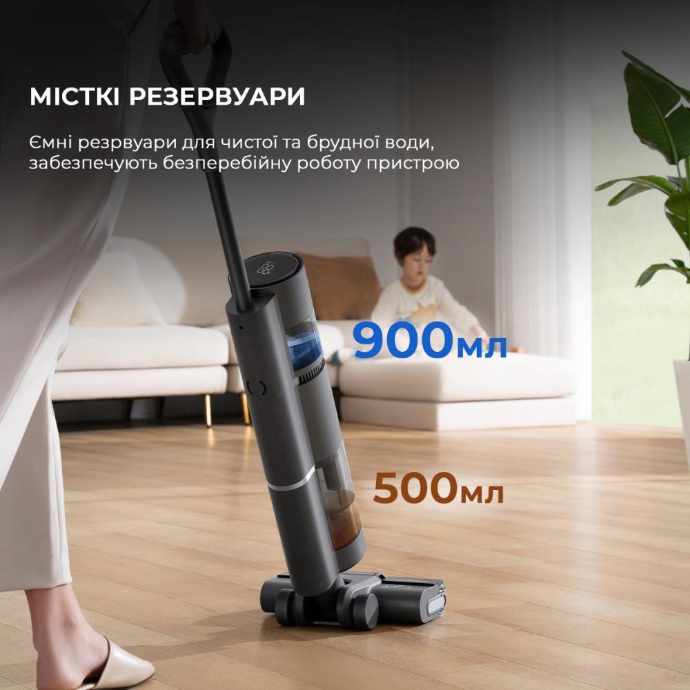 Пилосос акумуляторний миючий DREAME Wet&Dry Vacuum Cleaner H11 Core HHR21A Black - фото 9 Пилосос акумуляторний миючий DREAME Wet&Dry Vacuum Cleaner H11 Core HHR21A Black - фото 9