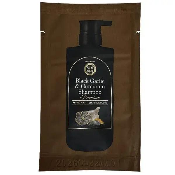 Шампунь відновлювальний для волосся Daeng Gi Meo Ri Black Garlic & Curcumin з чорним часником 10 мл (774_1703)
