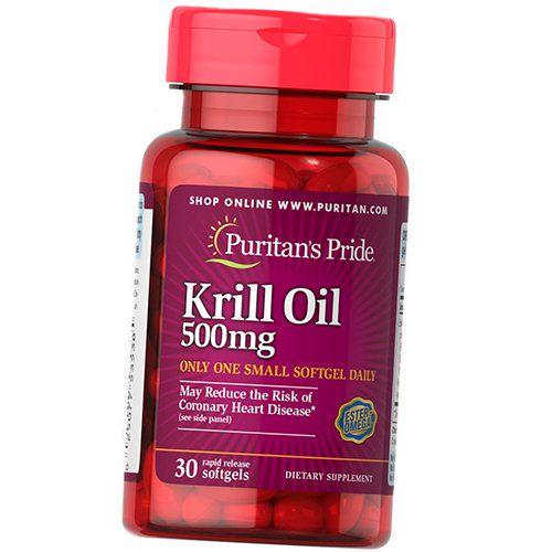 Олія криля Puritan's Pride Red Krill Oil 500, 30 гел. капс. (67367021)