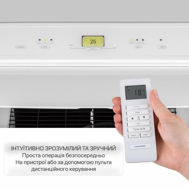 Кондиціонер мобільний KLARSTEIN Iceblock 3 в 1 12 000 BTU (10034924) - фото 4 Кондиціонер мобільний KLARSTEIN Iceblock 3 в 1 12 000 BTU (10034924) - фото 4