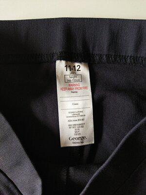 Брюки стрейчеві George 146-152 см Синій - фото 2 Брюки стрейчеві George 146-152 см Синій - фото 2