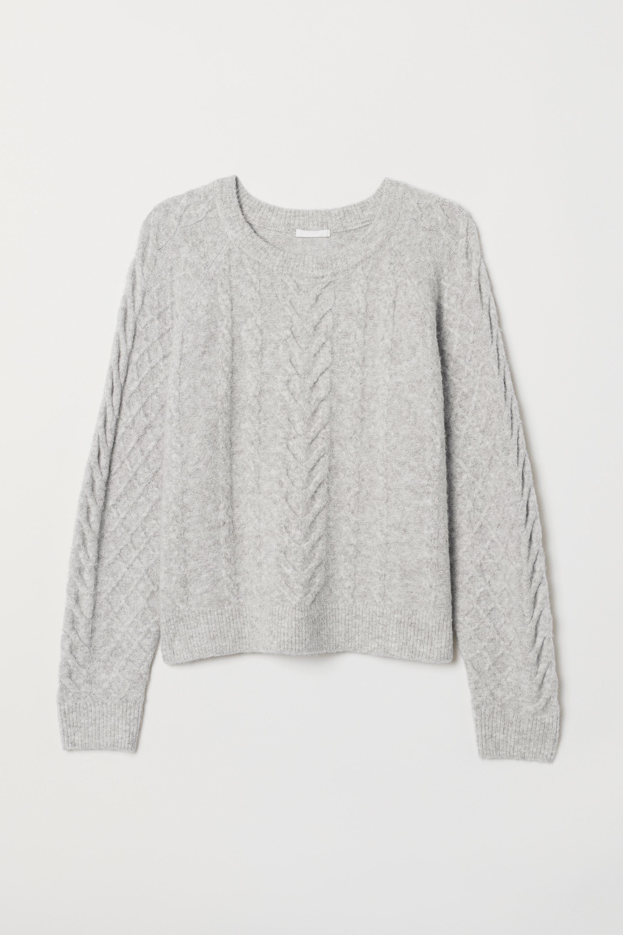 Джемпер H&M M Серый (6652128)