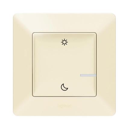 Вимикач розумний бездротовий Legrand Valena Life with NETATMO день/ніч сценарний Перлинний (23231158)