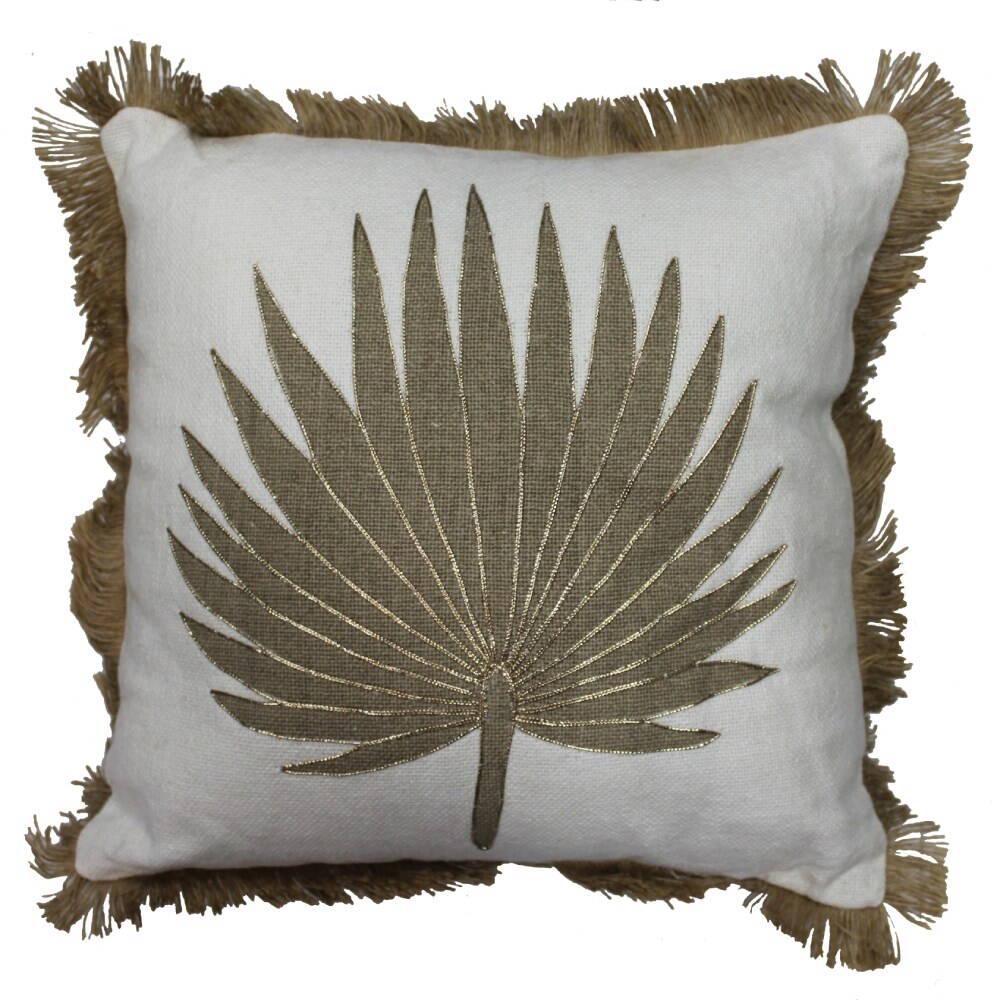 Подушка декоративная Maestro 40x40 см Белый/Золотистый (000097114) Подушка декоративная Maestro 40x40 см Белый/Золотистый (000097114)