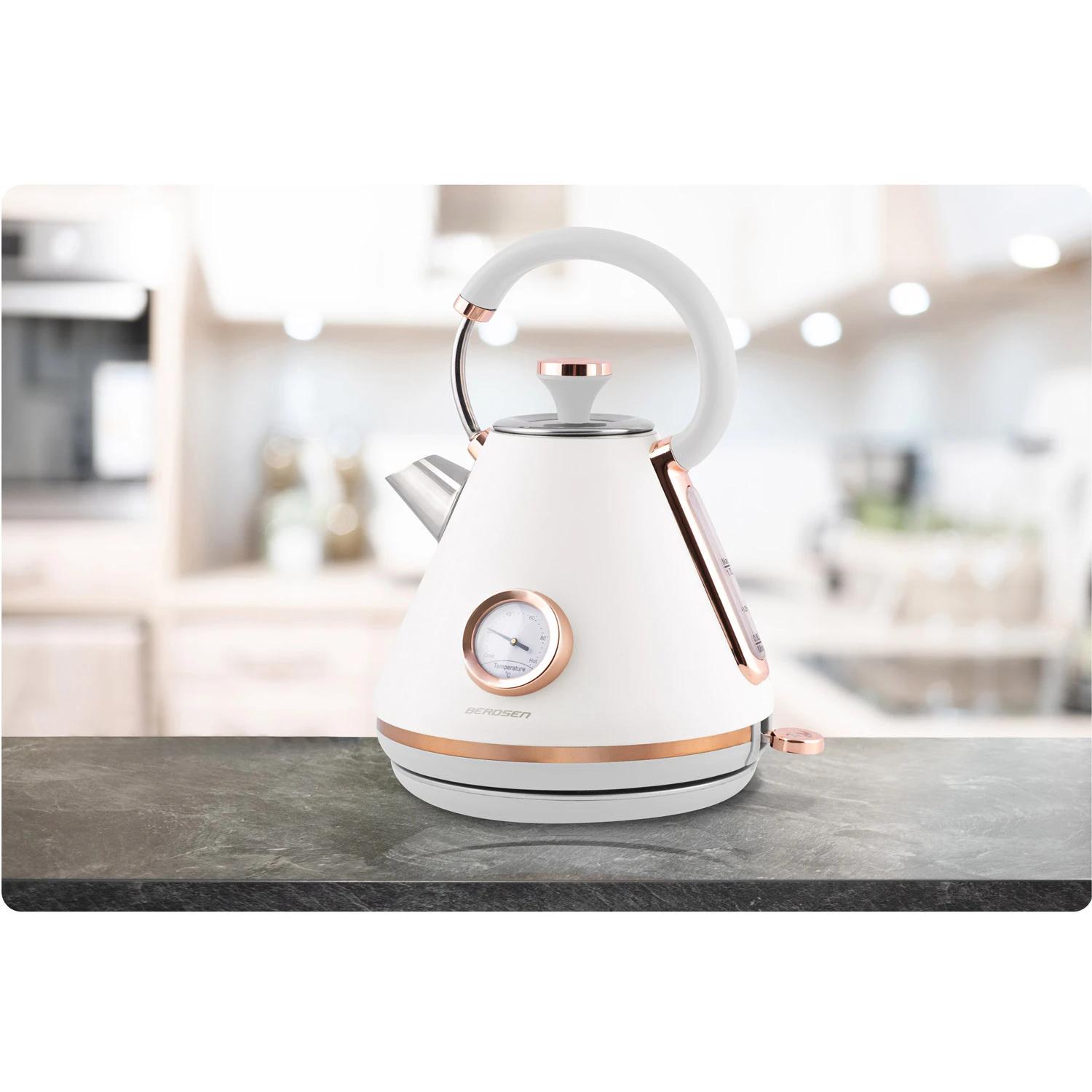Електрочайник з термометром Berdsen BD-701 1,7 л Білий (370101) - фото 6 Електрочайник з термометром Berdsen BD-701 1,7 л Білий (370101) - фото 6