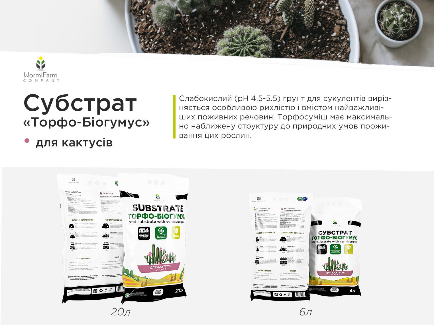 Грунт для кактусов и суккулентов 6 л - фото 2