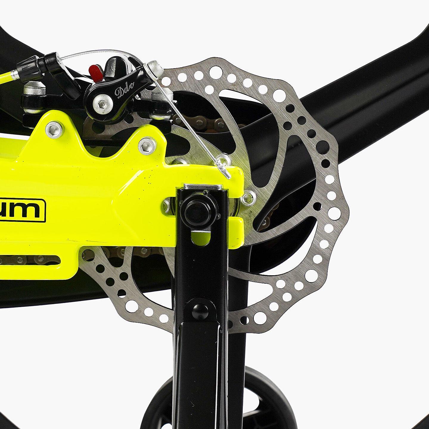 Велосипед двухколесный Corso Revolt 20" детский магниевый Желтый - фото 5 Велосипед двухколесный Corso Revolt 20" детский магниевый Желтый - фото 5