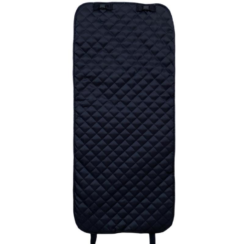 Накидка на спинку сидіння автомобіля еко-замша 1 шт. Чорний (772)