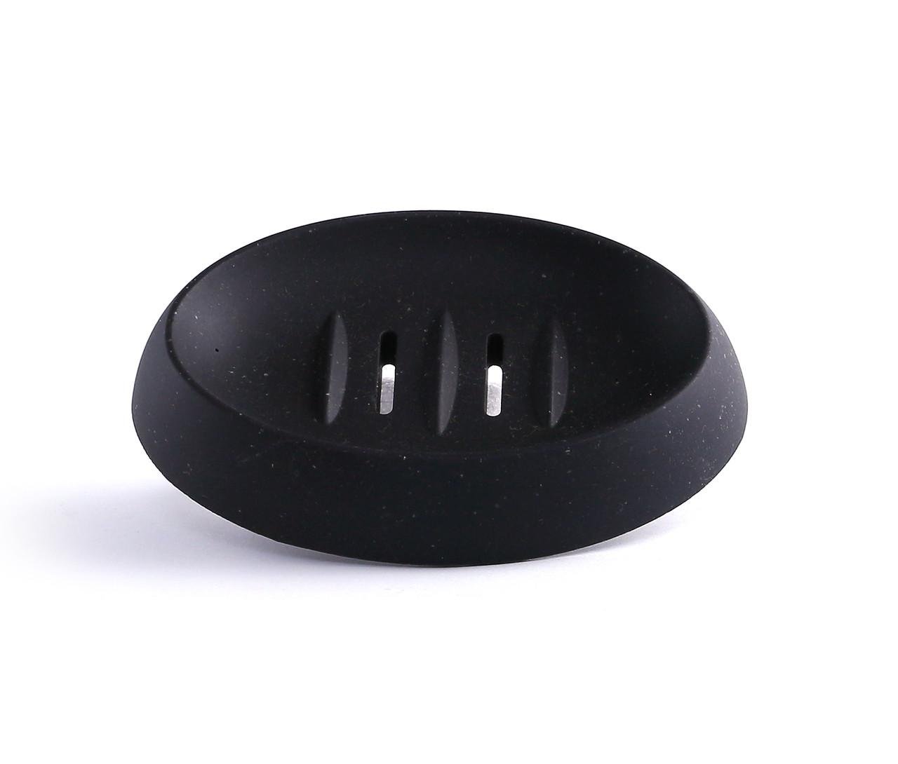 Мыльница AKVATIKA Виктория из искусственного камня 90х120х40 мм Черный (114)