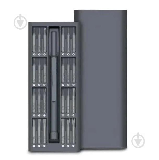 Викрутка зі змінними насадками UKC 7344 48 насадок сіра Викрутка зі змінними насадками UKC 7344 48 насадок сіра