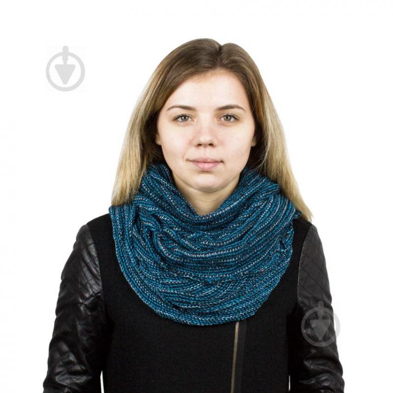 Снуд Kathmandu Infinity 170х65 см Бірюзовий чорний (24777) Снуд Kathmandu Infinity 170х65 см Бірюзовий чорний (24777)